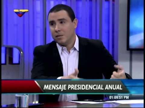Programa especial con Jorge Arreaza y Andreína Tarazón sobre Mensaje Anual de Nicolás Maduro