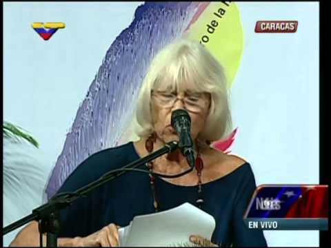 Discurso completo de Marta Harnecker tras recibir Premio Libertador al Pensamiento Crítico