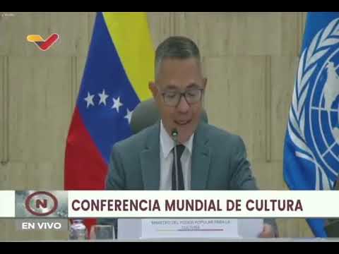 Ernesto Villegas en consulta para conferencia de la Unesco sobre políticas culturales #MONDIACULT