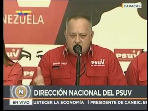 Diosdado Cabello: el Psuv rechaza sanciones de Donald Trump contra el Petro
