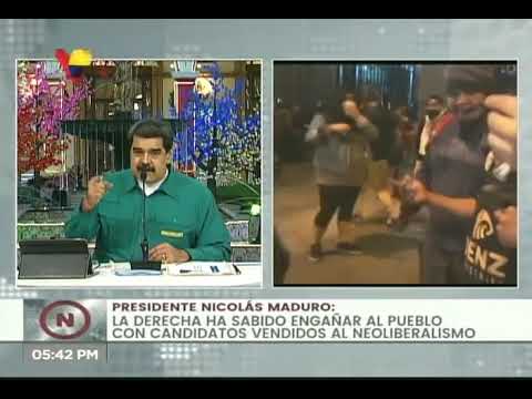 Presidente Maduro muestra su apoyo y solidaridad al pueblo de Perú ante crisis política