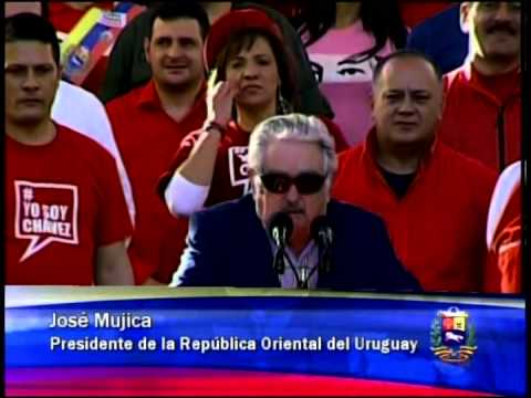 José Pepe Mujica: Si mañana Chávez no estuviese... ¡unidad, paz y trabajo, queridos compañeros!