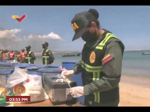 Ceofanb informa de incautación de casi 3 toneladas de drogas, la mayor en una década