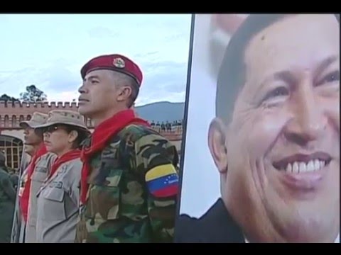 Maduro y la FANB realizan desagravio a Bolívar y Chávez desde Cuartel de la Montaña en cadena
