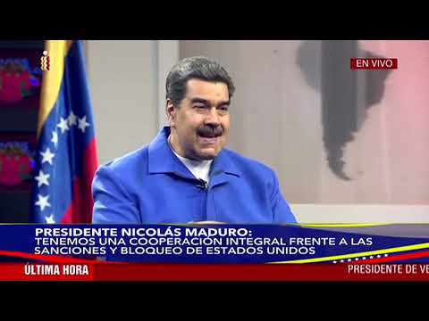 Maduro visita Irán y es entrevistado en HispanTV, 10 de junio de 2022