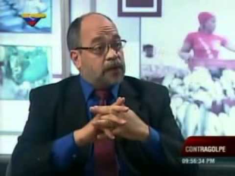 Entrevista al ministro Pedro Calzadilla este 19 de abril de 2013 en Contragolpe