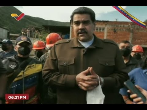 Maduro declara desde Las Tejerías tras inundaciones que causan 36 muertos y 400 casas destruidas
