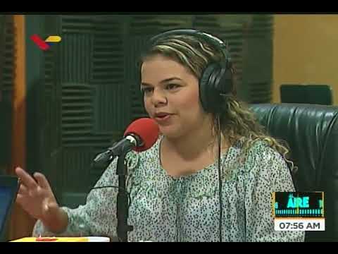Viceministra de Cultura Rodbexa Poleo en el programa Al Aire de VTV, 30 agosto 2018