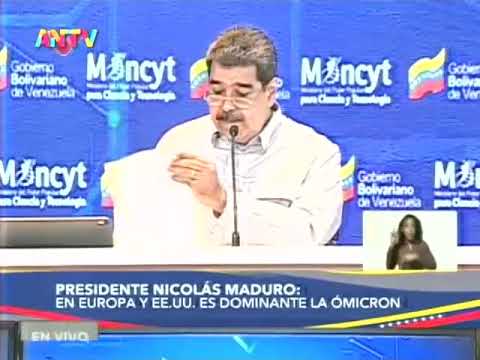 Maduro confirma 7 casos de Omicrón en Venezuela