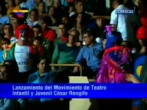 Lanzamiento del Movimiento de Teatro César Rengifo en el Teatro Teresa Carreño