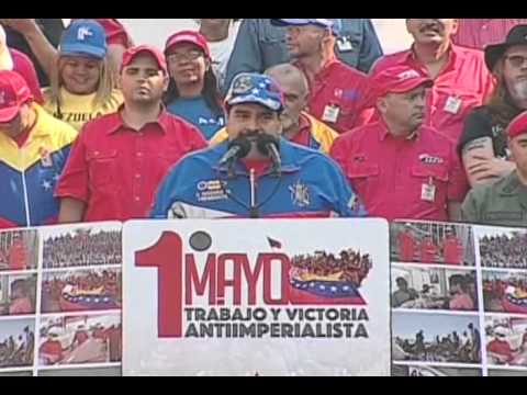 Discurso completo del Presidente Nicolás Maduro, 1 de mayo de 2015