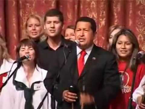 Grenada y El Comandante Chavez - Moscu 2009