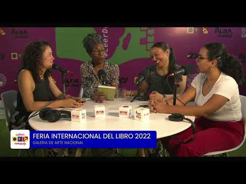 Beatriz Aiffil entrevistada en Filven 2022 sobre su libro &quot;Venezuela cero racismo&quot;