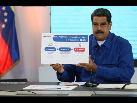 Todos los aumentos salariales y de bonos anunciados por Maduro para este 1 de Mayo