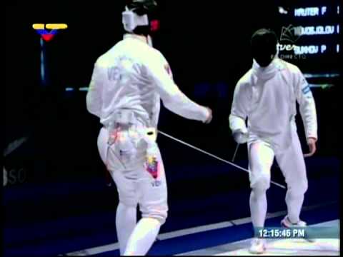 Rubén Limardo vence 15-6 al suizo Fabián Kauter en semifinal del Mundial de Esgrima