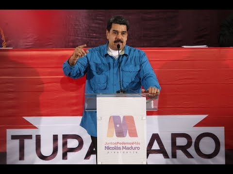 Acto completo: Tupamaros proclaman a Maduro como candidato presidencial