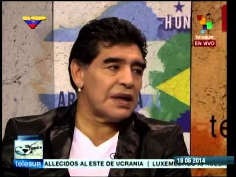 Maradona sobre Hugo Chávez: A veces Dios se distrae