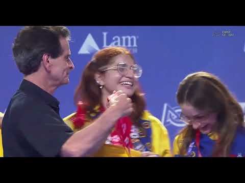 Team Venezuela de Robótica, ceremonia de premiación en First Global Challenge 2023 de Singapur