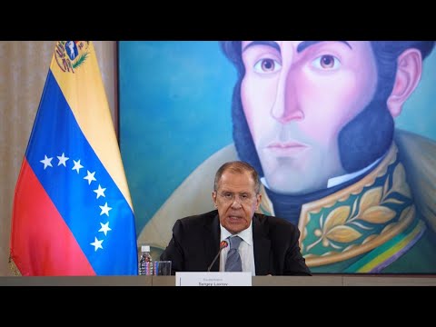 Rueda de prensa de Seguei Lavrov, canciller de Rusia, y la Mesa de Diálogo Nacional en Venezuela