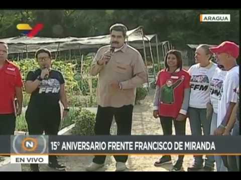 Maduro celebra 15 años del Frente Francisco de Miranda, acto completo