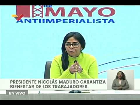 Jubilados deberán solicitar bono de Bs. 10.000 en la institución donde se jubilaron: Delcy Rodríguez