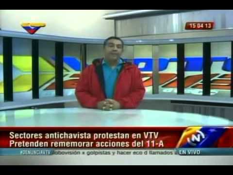 William Castillo denuncia acoso a VTV este lunes 15 de abril de 2013