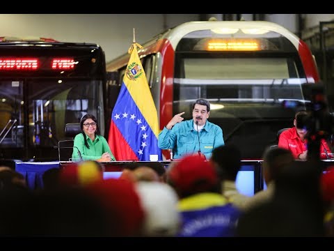 Presidente Maduro realizó relanzamiento de Gran Misión Transporte, 5 febrero 2019