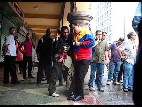 Oliver, joven rescatado por el Comandante Chávez en una calle de Caracas