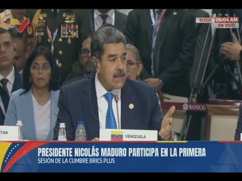 Presidente Maduro interviene en la reunión de BRICS PLUS, 24 de octubre de 2024