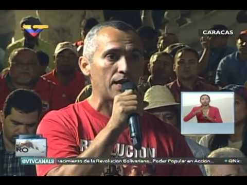 En Contacto con Maduro #51, parte 9/17, Consejo Presidencial de Obreros, habla Lewis Lugo