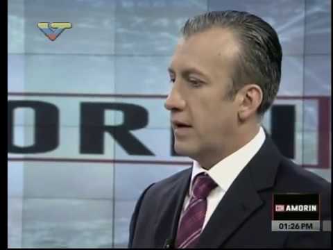 Vicepresidente Tareck El Aissami en el programa &quot;Con Amorín&quot;