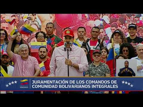 Maduro y Diosdado juramentan 47.000 Comandos Bolivarianos Integrales, 1 de diciembre de 2025