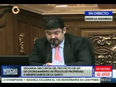 Diputados distraídos casi aprueban título &quot;Régimen Mentiroso&quot; a Ley de Títulos Inmobiliarios