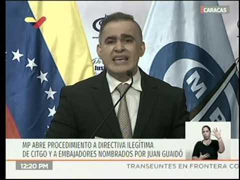 Fiscal venezolano Tarek William Saab, rueda de prensa, 14 febrero 2019