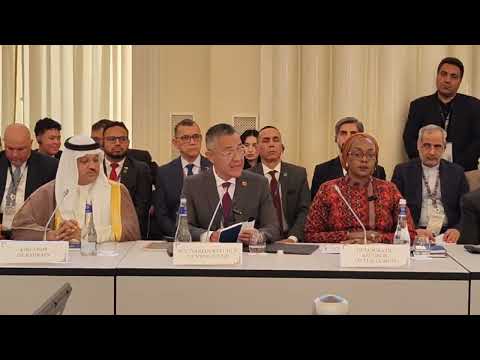 Ernesto Villegas en el Foro Culturas Unidas de San Petesburgo (Rusia), 11 septiembre 2025