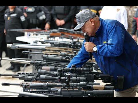 Diosdado Cabello: Incautan fusil calibre .50 y armas de alto calibre que planeaban usar en atentados