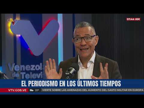 Ernesto Villegas entrevistado por el Día del Periodista, 27 de junio de 2025