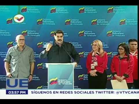 Maduro denuncia nuevo intento de golpe de Estado planificado por la Casa Blanca