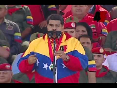 Presidente Nicolás Maduro en el 23 aniversario del 4 de Febrero de 1992