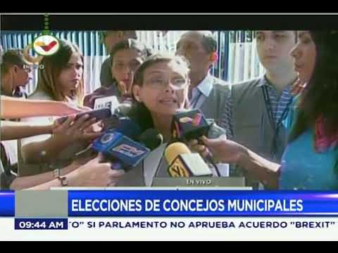 Socorro Hernández, rectora del CNE, sobre elecciones de concejales y caso de Gran Sabana