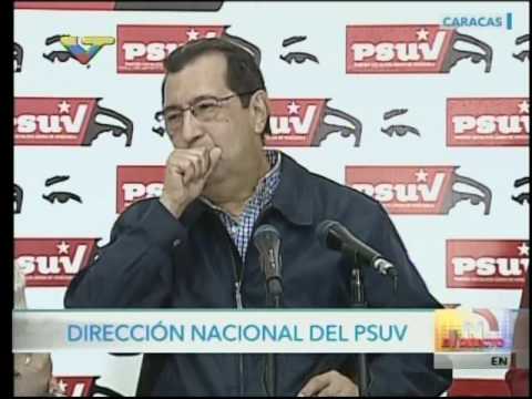 Rueda de prensa completa del PSUV con Adán Chávez como vocero, 3 abril 2017