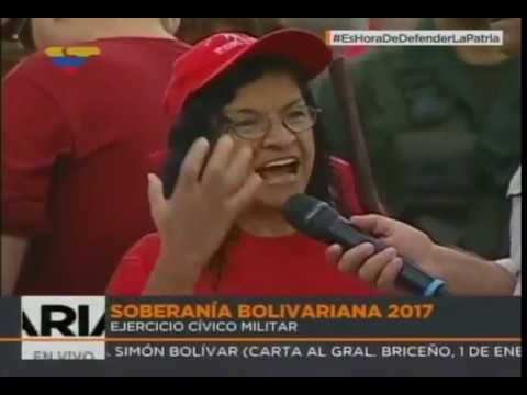 Ministra de Cultura desde los Ejercicios Soberanía Bolivariana 2017