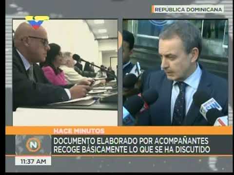 Rodríguez Zapatero este miércoles: Es imperioso que haya un acuerdo