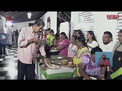 Maduro celebra que el casabe sea considerado patrimonio de la humanidad y pide postular la hallaca