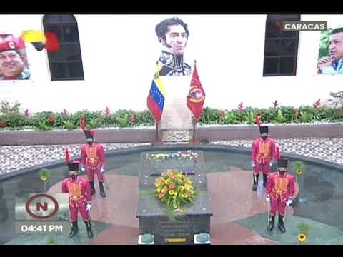 Conmemoran 8 años de partida física de Hugo Chávez en el Cuartel de la Montaña, 5 de marzo de 2021