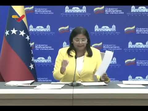 Sanciones contra Venezuela: Informe que Delcy Rodríguez entregó a la Corte Penal Internacional