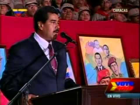 Discurso de Nicolás Maduro en aniversario de la Milicia este 13 de abril de 2013