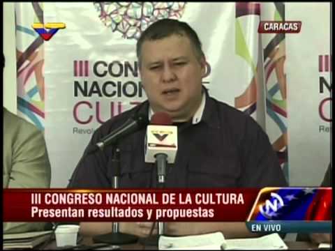 Ministro Reinaldo Iturriza y José Jesús Gómez (IAEM), rueda de prensa 7 de octubre de 2014
