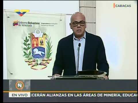 Jorge Rodríguez, declaraciones el 23 de febrero 2018 tras Consejo de Ministros