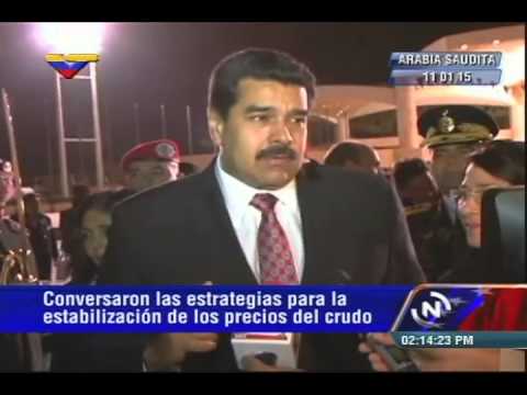 Declaraciones del Presidente Nicolás Maduro tras su visita a Arabia Saudita